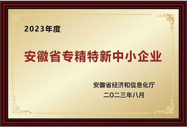 專(zhuān)精特新中小企業(yè)
